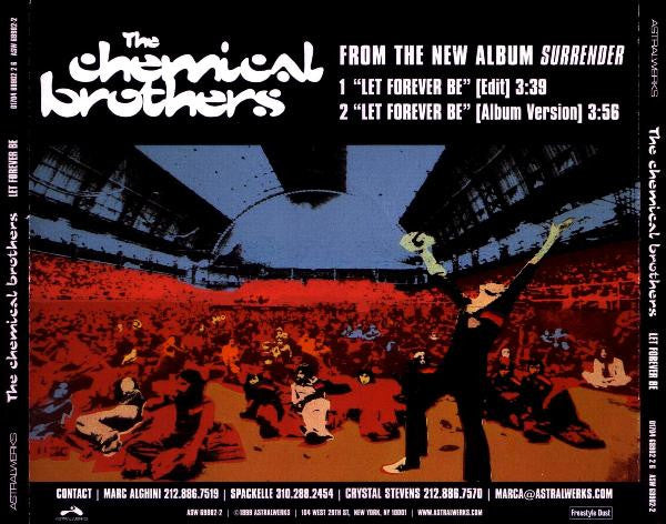 The Chemical Brothers : Let Forever Be (CD, Single, Promo)