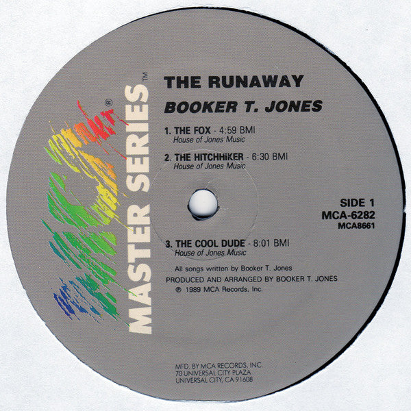 Booker T. Jones : The Runaway (LP, Album)