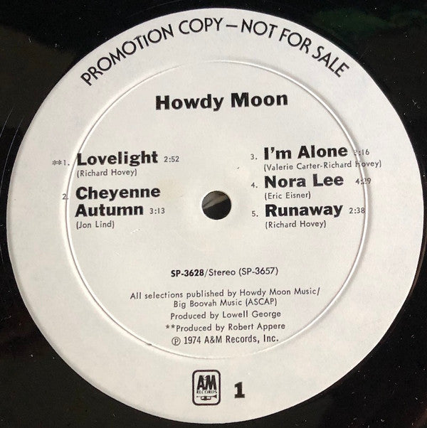 Howdy Moon : Howdy Moon (LP, Album, Promo)