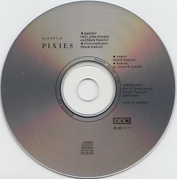 Pixies : Gigantic / River Euphrates (CD, Single)