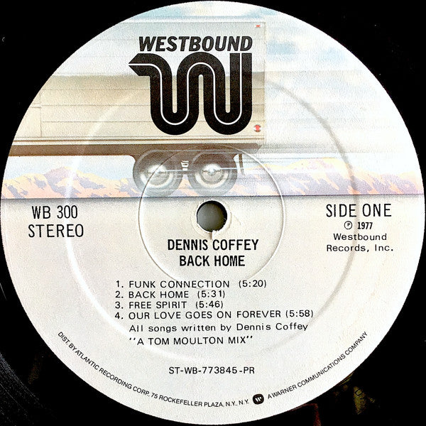 Dennis Coffey : Back Home (LP, Album, PR)