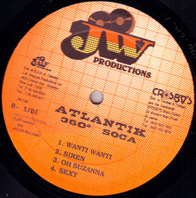 Atlantik : 360 Degrees Soca (LP)