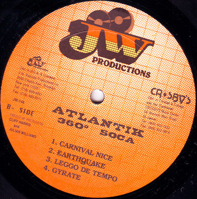 Atlantik : 360 Degrees Soca (LP)