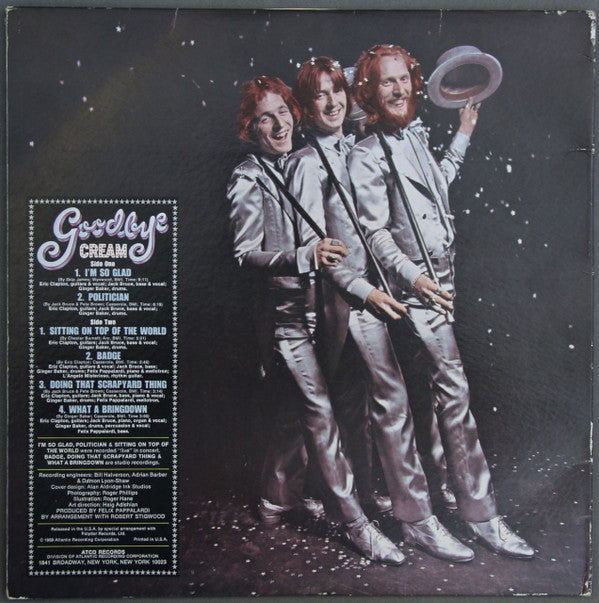 Cream (2) : Goodbye (LP, Album, PR,)