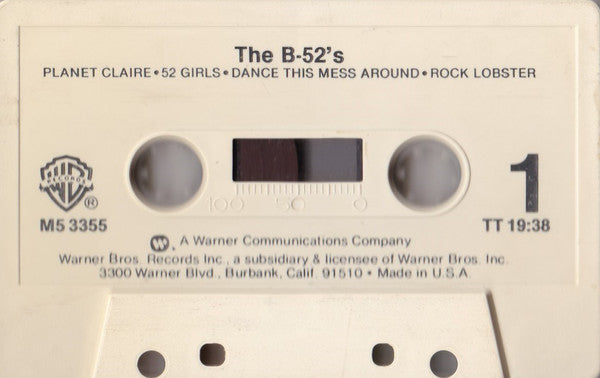 The B-52's : The B-52's (Cass, Album)