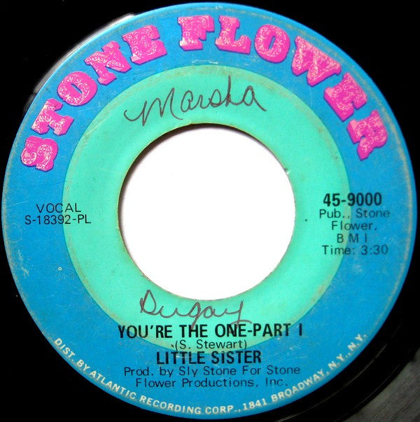 Little Sister : You're The One (7", Single, PL )
