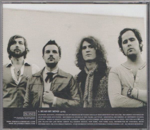 The Killers : Read My Mind (CD, Single, Promo)