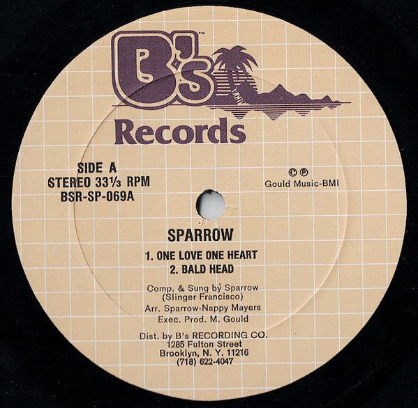Mighty Sparrow : One Love One Heart (LP, Album)