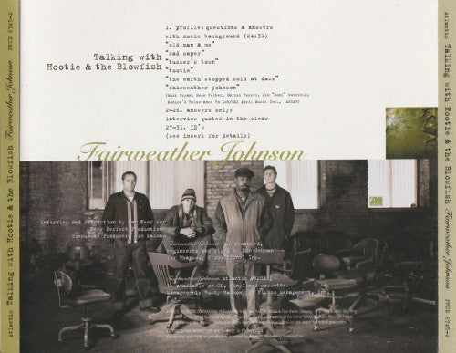 Hootie & The Blowfish : Talking With Hootie & The Blowfish (CD, Promo, Int)