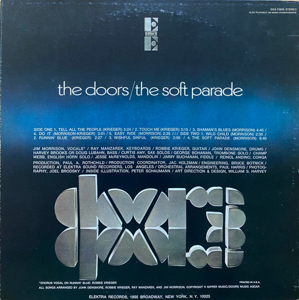 The Doors : The Soft Parade (LP, Album, RE, RP, SRC)