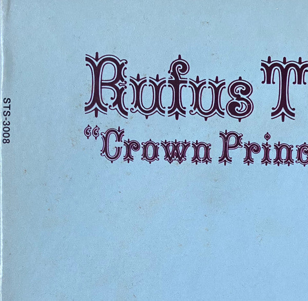 Rufus Thomas : Crown Prince Of Dance (LP, Album, Promo, Son)