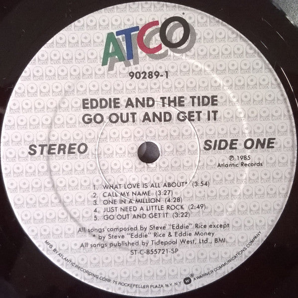 Eddie And The Tide : Go Out And Get It (LP, Album, Spe)