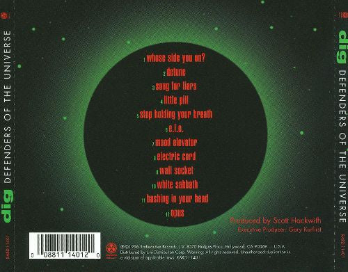 Dig : Defenders Of The Universe (CD, Album)