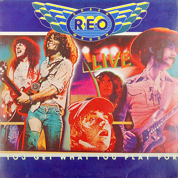 REO Speedwagon : You Get What You Play For (2xLP, Album, Gat)