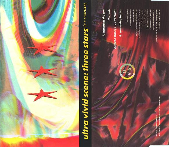Ultra Vivid Scene : Staring At The Sun (CD, Single)