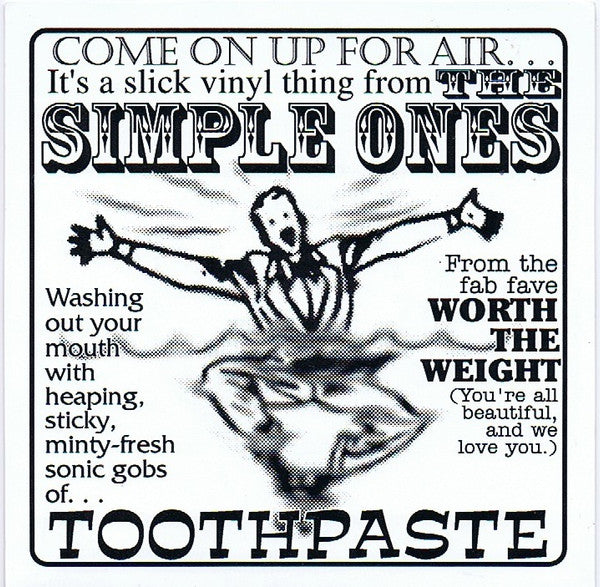 Simple Ones : Toothpaste (7", Single)