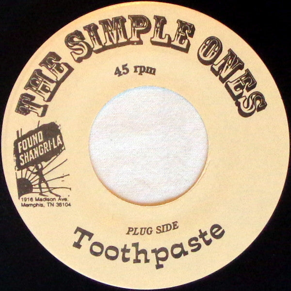 Simple Ones : Toothpaste (7", Single)