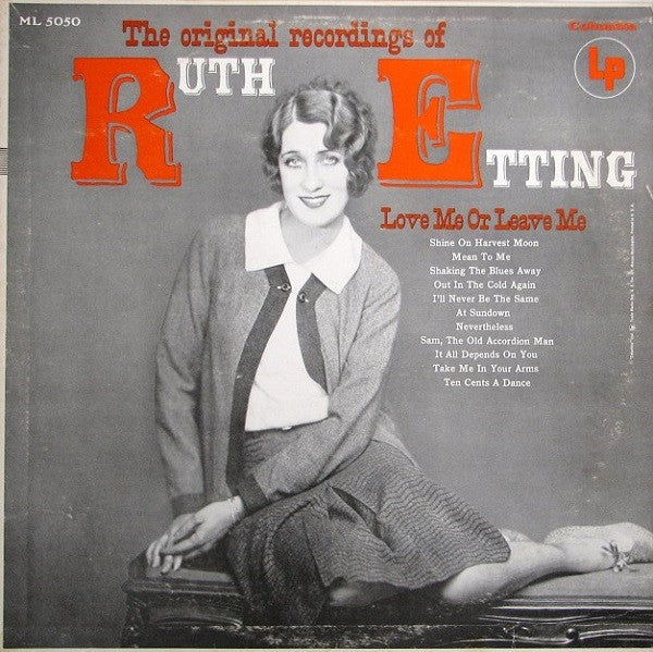 Ruth Etting : The Original Recordings Of Ruth Etting (LP, Comp, Mono, RE, Pit)