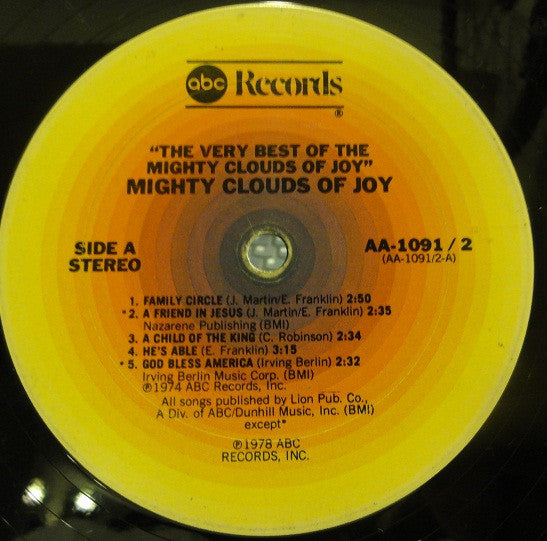 The Mighty Clouds of Joy : The Very Best Of The Mighty Clouds Of Joy (2xLP, Comp)