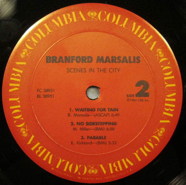 Branford Marsalis : Scenes In The City (LP, Album)