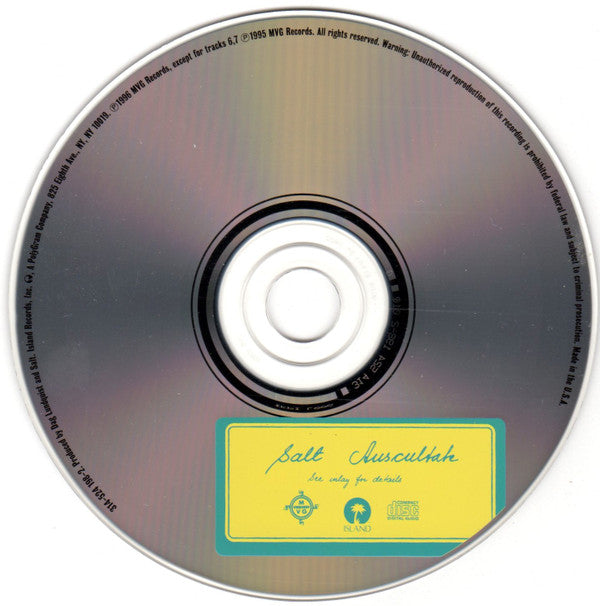 Salt (4) : Auscultate (CD, Album)