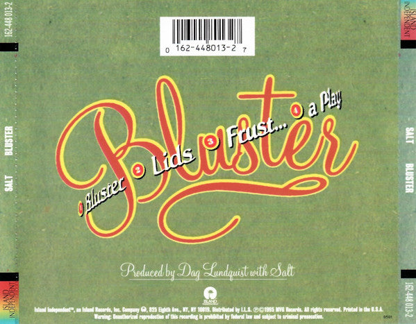 Salt (4) : Bluster (CD, EP)