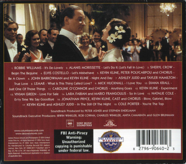 Various : De-Lovely - Music From The Motion Picture (CD, Album, Comp)