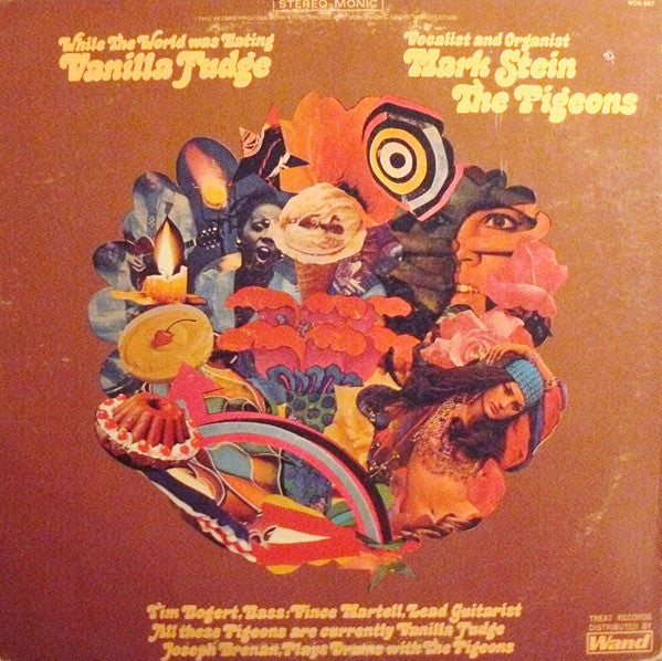 The Pigeons (2) : While The World Was Eating Vanilla Fudge (LP, Album)