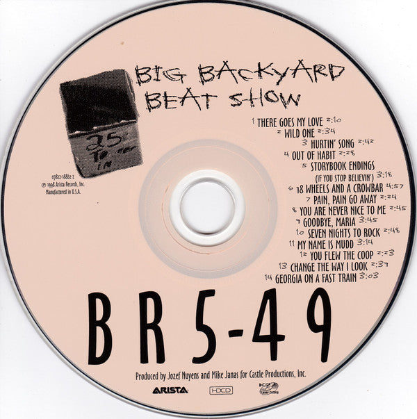 BR549 : Big Backyard Beat Show (HDCD, Album)