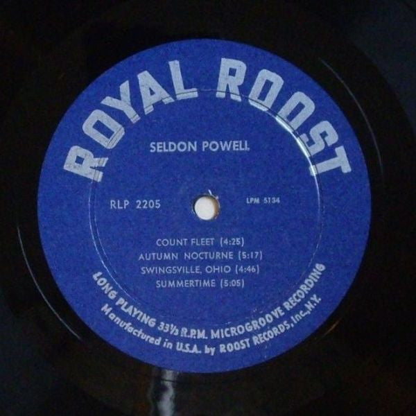 Seldon Powell : Seldon Powell Plays (LP, Album, Mono, Dee)
