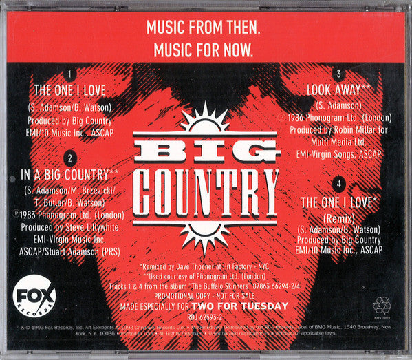 Big Country : Big Sampler (CD, Promo, Smplr)