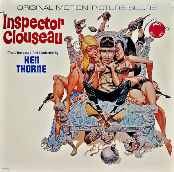Ken Thorne : Inspector Clouseau (Original Motion Picture Score) (LP, RE)