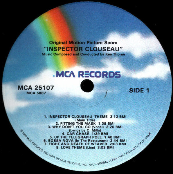 Ken Thorne : Inspector Clouseau (Original Motion Picture Score) (LP, RE)