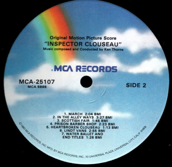 Ken Thorne : Inspector Clouseau (Original Motion Picture Score) (LP, RE)