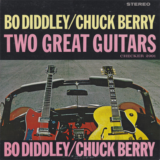 Bo Diddley / Chuck Berry : Two Great Guitars (LP, Album, RP)