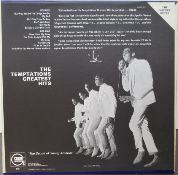 The Temptations : Greatest Hits (LP, Comp, RE)