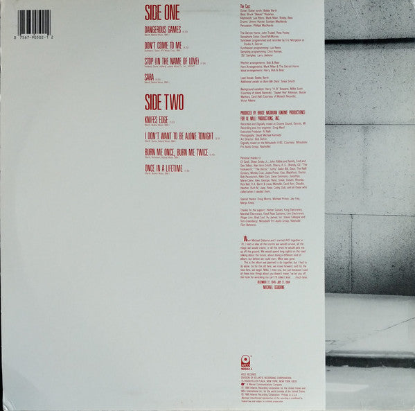 Bobby Barth : Two Hearts - One Beat (LP, Album, AR-)