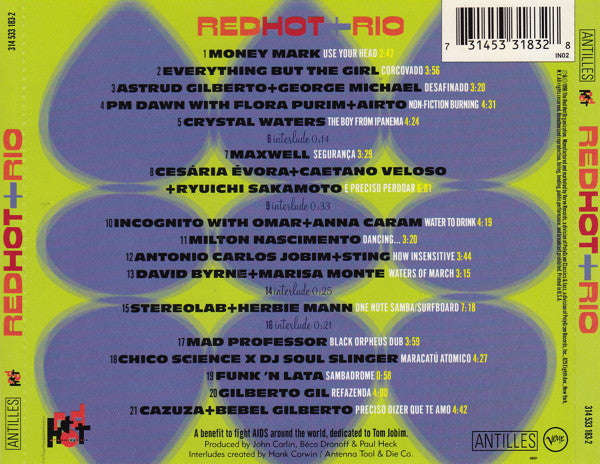 Various : Red Hot + Rio (CD, Comp)