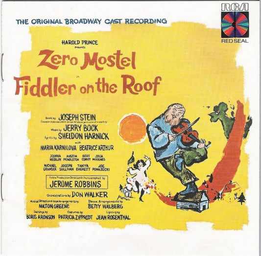 "Fiddler On The Roof" Original Broadway Cast : Fiddler On The Roof (CD, Album, RE)