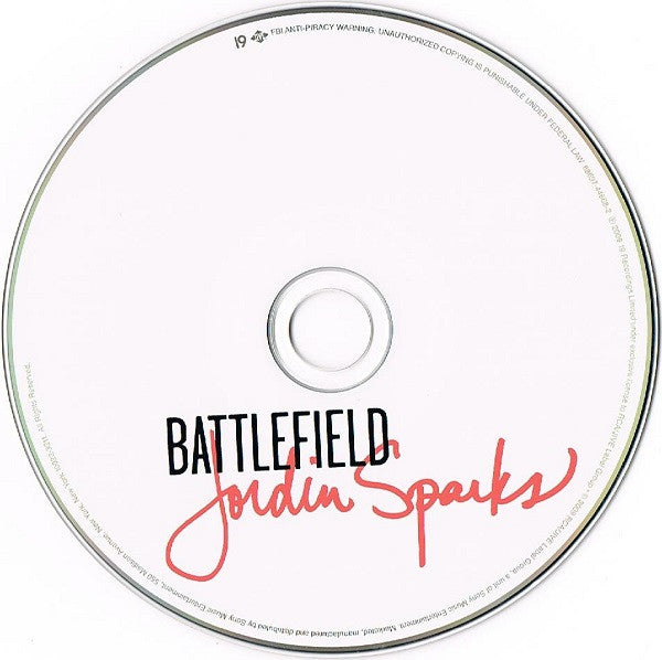 Jordin Sparks : Battlefield (CD, Album)