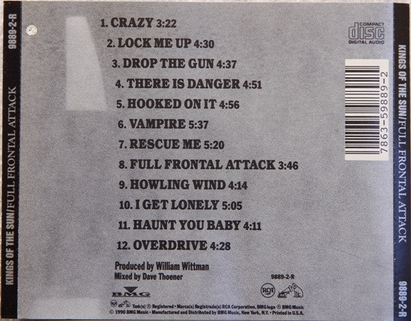 Kings Of The Sun : Full Frontal Attack (CD, Album)