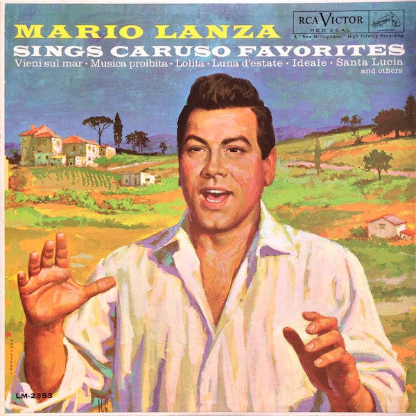 Mario Lanza : Sings Caruso Favorites (LP, Album, Mono, Hol)