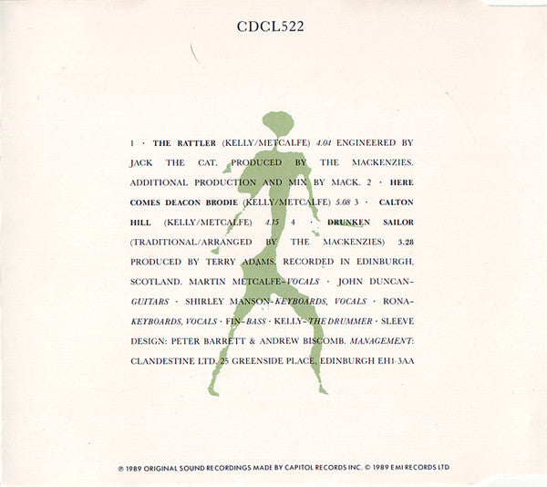 Goodbye Mr. Mackenzie : The Rattler (CD, Single)