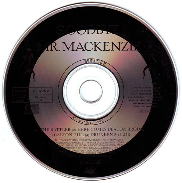 Goodbye Mr. Mackenzie : The Rattler (CD, Single)