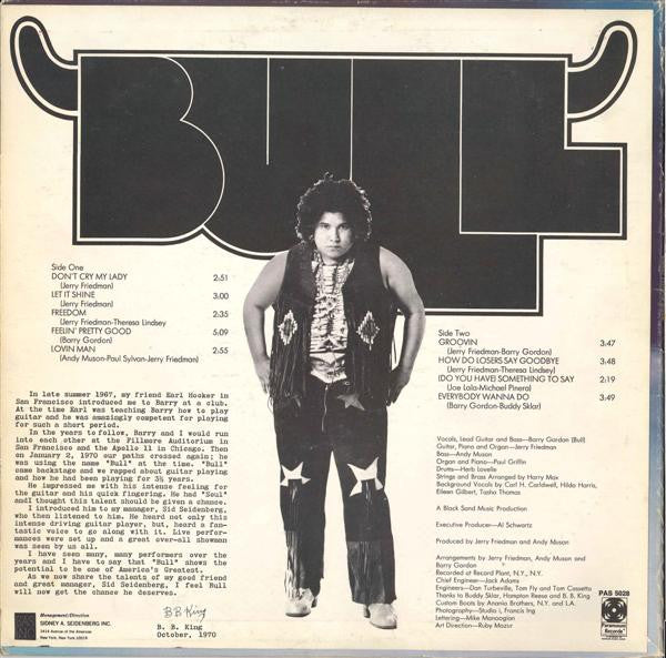 Bull (9) : This Is Bull (LP, Album, Ind)