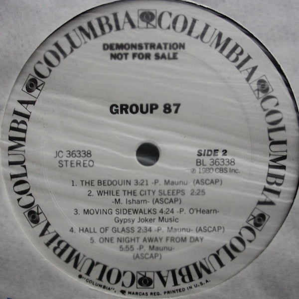 Group 87 : Group 87 (LP, Album, Promo)