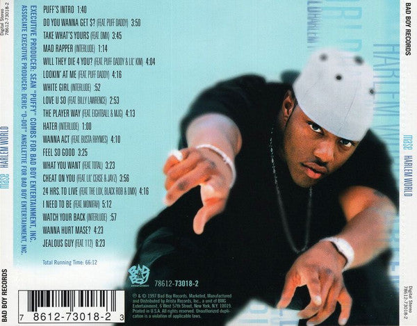 Mase : Harlem World (CD, Album, Cle)