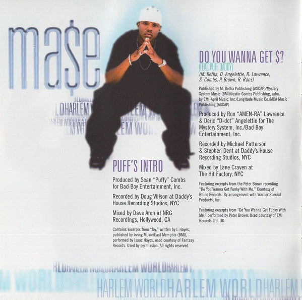 Mase : Harlem World (CD, Album, Cle)