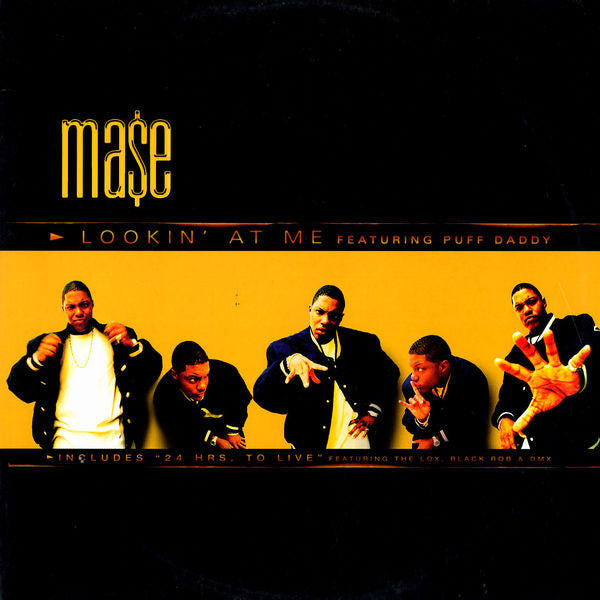 Mase Featuring Puff Daddy : Lookin' At Me (CD, Single)