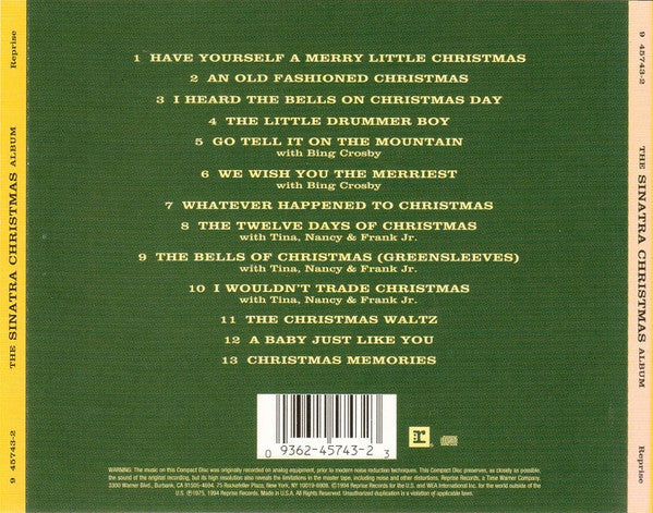 Frank Sinatra : The Sinatra Christmas Album (CD, Comp)